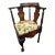 18th Century Chippendale Corner Chair with Marquetry Inlay For Sale