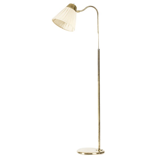 Swedish Modern Floor Lamp from Böhlmarks, 1940s For Sale