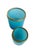 Metal 19th Century Italian Murano Blue Opaline Cups - A Pair For Sale - Image 7 of 7