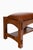 Mission Craftsman / Mission Mortise and Tenon Foot Stool - Chestnut For Sale - Image 3 of 12