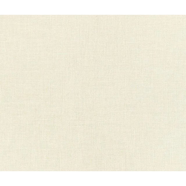 Schumacher Camden Sheer Fabric in Ivory For Sale