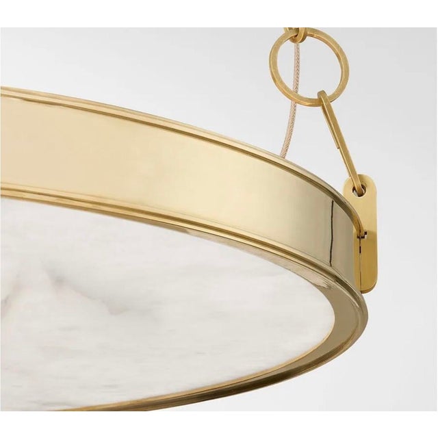 2020s Hudson Valley Lighting Chandelier Kirby Aged Brass 7230-Agb For Sale - Image 5 of 6