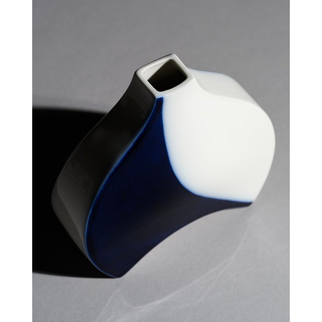 Ceramic Modernist Porcelain Vases by Trude Petri and Konrad Quillmann for KPM Berlin, 1960s, Set of 2 For Sale - Image 7 of 13