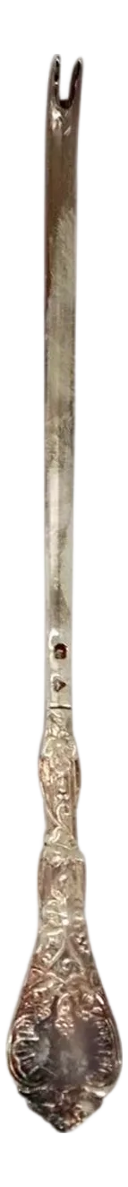 French Odiot Demidoff .950 Sterling Silver Lobster Fork