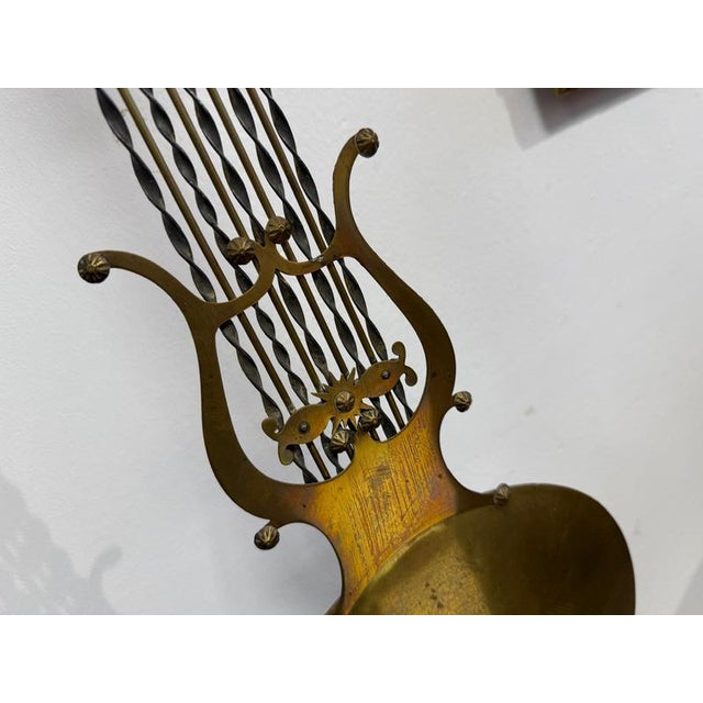 Comtoise Wall Clock with Lyra Pendel, France For Sale - Image 9 of 11