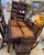 Early Century Bernhardt Dining Table With 8 Chairs, Two Extension and Table Cover For Sale In Birmingham - Image 6 of 8