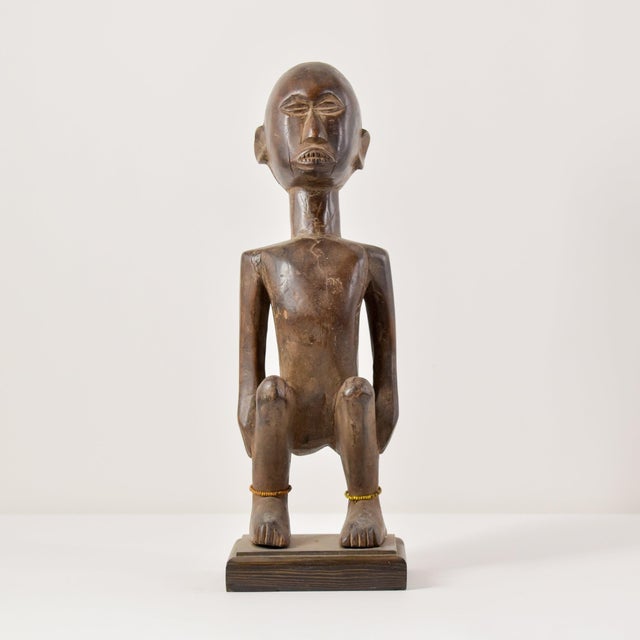 Early 20th Century Nyamwezi Wood Figure on Custom Base Tanzania For Sale In Denver - Image 6 of 10