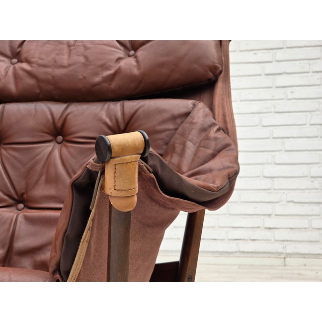 Norwegian Trega Lounge Chair by Tormod Alnaes, 1970s For Sale - Image 11 of 18