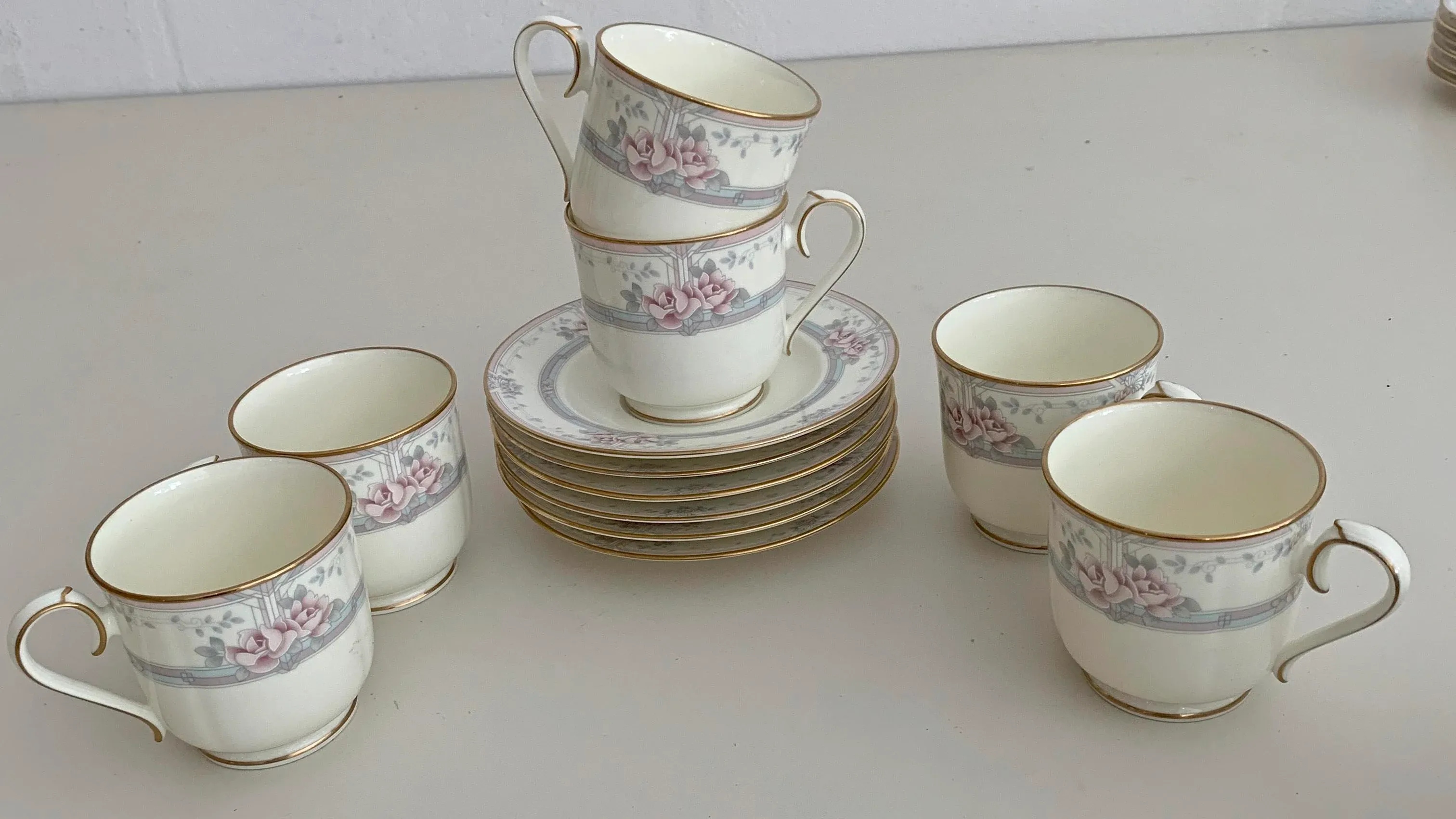 Vintage Noritake Bone China Service for Six Dinnerware - 48 Piece