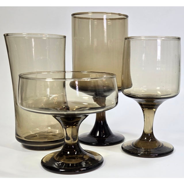 Tawny Mid-Century Tumblers- Set of 8 For Sale - Image 12 of 12