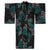 Green Mid 20th Century Exceptional Japanese Summer Asa Hitoe Weft Ikat Kimono Provenance For Sale - Image 8 of 11