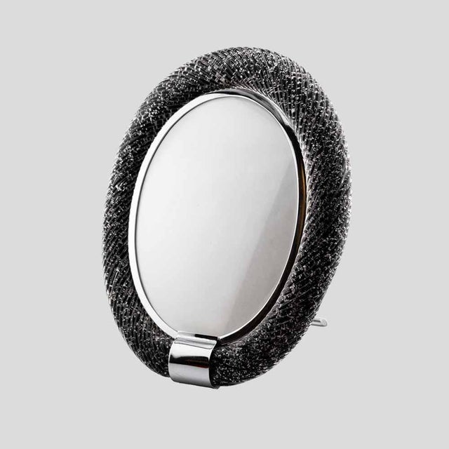 Vintage Oval Murano Glass Picture Frame by Seguso, 1970s For Sale - Image 9 of 9
