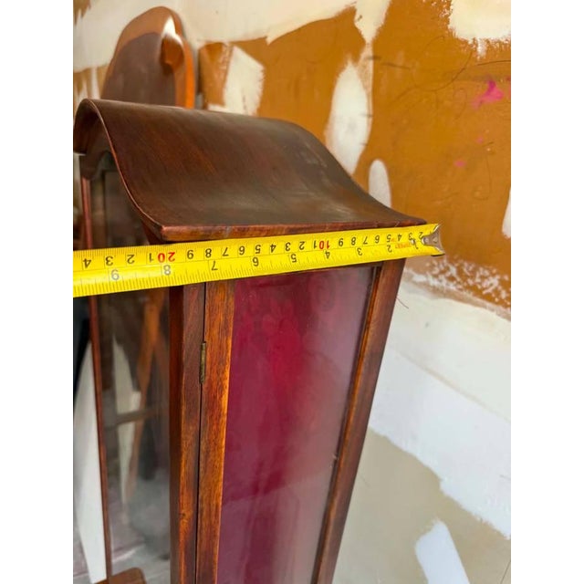 Antique Show Case Display Cabinet For Sale - Image 16 of 18