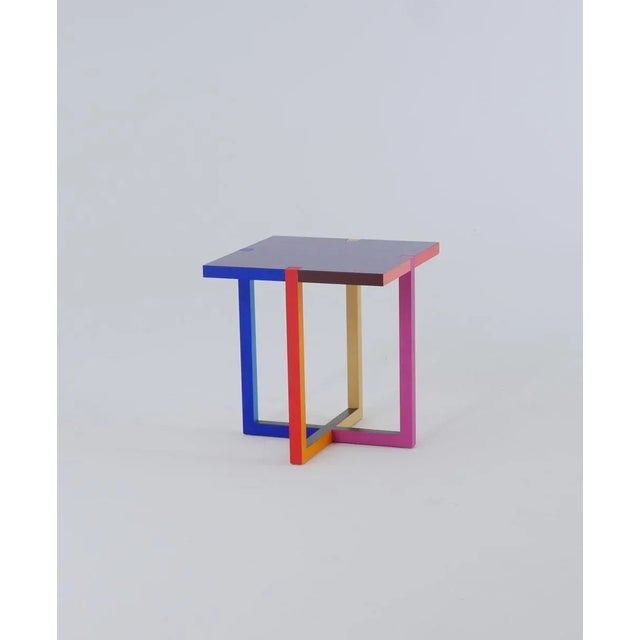 Rally Q Side Table by Martin Holzapfel For Sale - Image 6 of 6