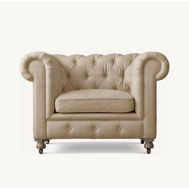 Restoration Hardware Kensington Chair For Sale - Image 11 of 11