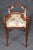 Carved Walnut Italian Biedermeier Style Carved Bench C. 1930's For Sale In Philadelphia - Image 6 of 9