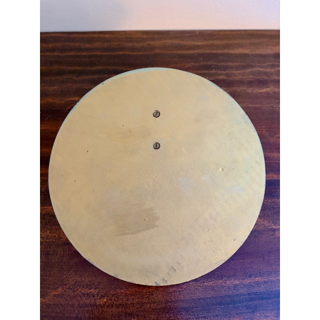 Bronze Vintage English Country Iron Garden Sundial "Time Takes All but Memories" For Sale - Image 8 of 8