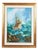 Unknown, Fishing in Rough Seas, 2000s, Oil on Canvas, Framed For Sale
