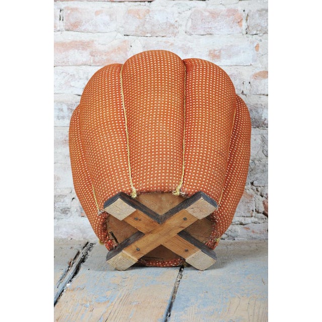 Art Deco Stool in Beech by Jindřich Halabala for Up Závody, Czech, 1930s For Sale - Image 9 of 10