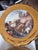 Ceramic Six Old Master Renaissance Art Cabinet Plates With Gold Exterior Rims For Sale - Image 7 of 14