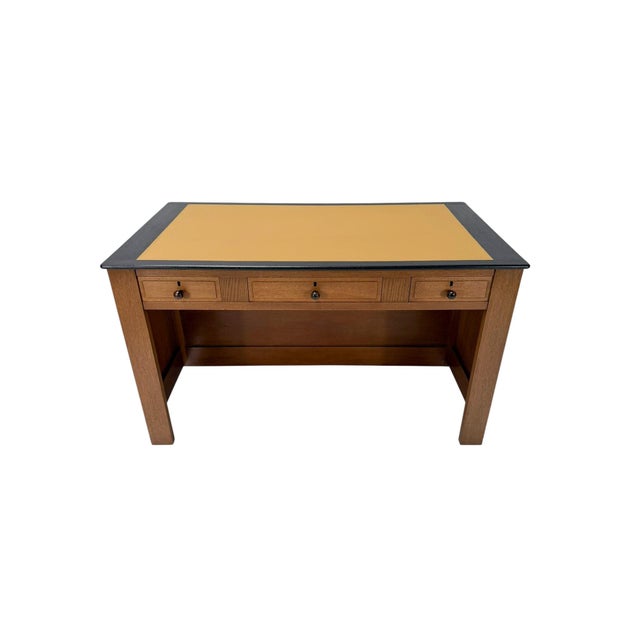 Art Deco Modernist Free-Standing Desk by J.A. Muntendam for L.O.V. Oosterbeek, 1920s For Sale - Image 14 of 18