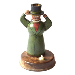 Vintage South American Table Lamp, 1930s For Sale