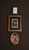 Metal 80s Post Modern Set of Frames For Sale - Image 7 of 17