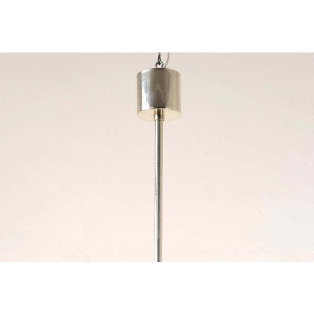 Metal Murano Glass Pendant Lamp from Kaiser Leuchten, 1960s For Sale - Image 7 of 9