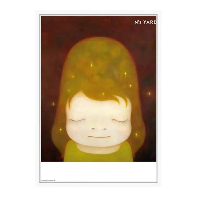 Yoshitomo Nara, the Little Star Dweller, 2018 - White Frame For Sale
