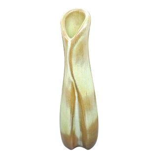 Frankoma Prarie Green 46 Snail Bud Vase For Sale