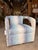 Early 21st Century Jessica Charles Blue and White Swivel Lounge Chair For Sale - Image 5 of 8