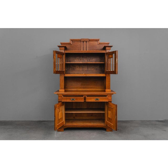Antique Art Nouveau Sideboard, 1900s For Sale - Image 3 of 18