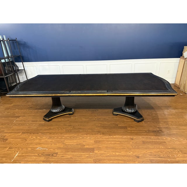 Maitland - Smith Transitional Style Walnut Dining Table For Sale In Atlanta - Image 6 of 18