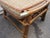 Vintage 1960s Bamboo Ottoman in the Style of Ficks Reed's Far Horizon Line For Sale In New York - Image 6 of 12