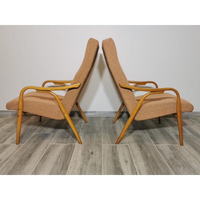 Set of Lounge Chairs by Antonin Suman for Ton For Sale - Image 6 of 18