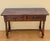 Baroque Spanish Walnut Console Table with Geometric Carved Drawers, 1920s For Sale - Image 3 of 17