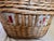 Large Antique French Wicker Champagne Harvest Basket For Sale - Image 13 of 18