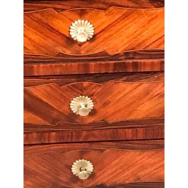 Mid 18th Century Louis XV Side Table or Nightstand with Drawers, France, 1760s For Sale - Image 5 of 6