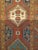 Vintage Persian Heriz Serapi Runner, Hand-Knotted Wool, Geometric Pattern, Terracotta & Navy, 3x16 For Sale - Image 10 of 15