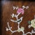 Brown Square Wooden Tray With Mother-of-Pearl Bird and Floral Inlay For Sale - Image 8 of 10