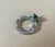 2 Carat Natural Emerald Cut Emerald & 0.85 Ct Diamond Ring In Platinum size 3.75 i am selling this ring at a very...