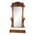 Monumental 19th Century Walnut Pier Mirror With Marble Top Base For Sale