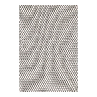 Dash & Albert by Annie Selke Two-Tone Rope Platinum/Ivory Indoor/Outdoor Rug, 7' 6" x 9' 6" For Sale