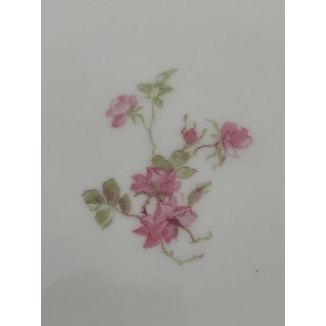 Early 20th Century Antique Charles Field Haviland Celery Dish With Gold Accents For Sale - Image 5 of 11