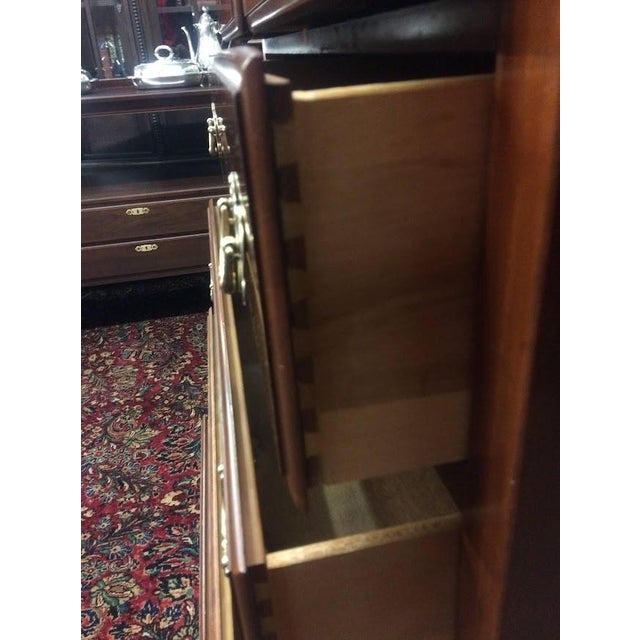 Ethan Allen Chest of Drawers, Cherry Tall Chest For Sale - Image 11 of 16