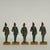 Antique Set or Game of “25 Infantry Soldiers on Parade” For Sale - Image 12 of 18