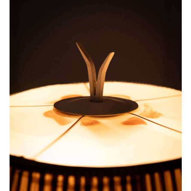 Metal Mid-Century Modern Dutch Tripod Floor Lamp, 1950s For Sale - Image 7 of 12