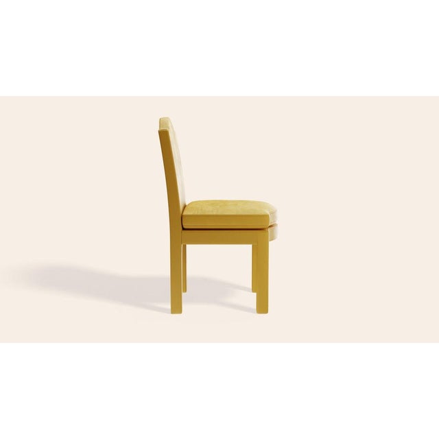 Daffodil Velvet Leo Dining Chairs by Ceraudo, Set of 2 For Sale - Image 4 of 8