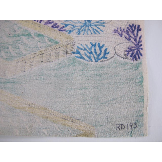 Late 19th Century Japanese Woodblock Crepe Paper Print Educational Series Silkworm Cultivation For Sale - Image 5 of 6