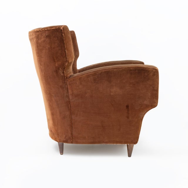 Vintage Italian Chairs by Melchiorre Bega, 1950s, Set of 2 For Sale - Image 4 of 12